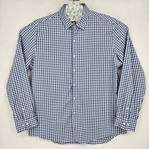 Ministry Of Supply Shirt Mens XXL 2XL Light Blue Stretch Recycled Polyester Vent